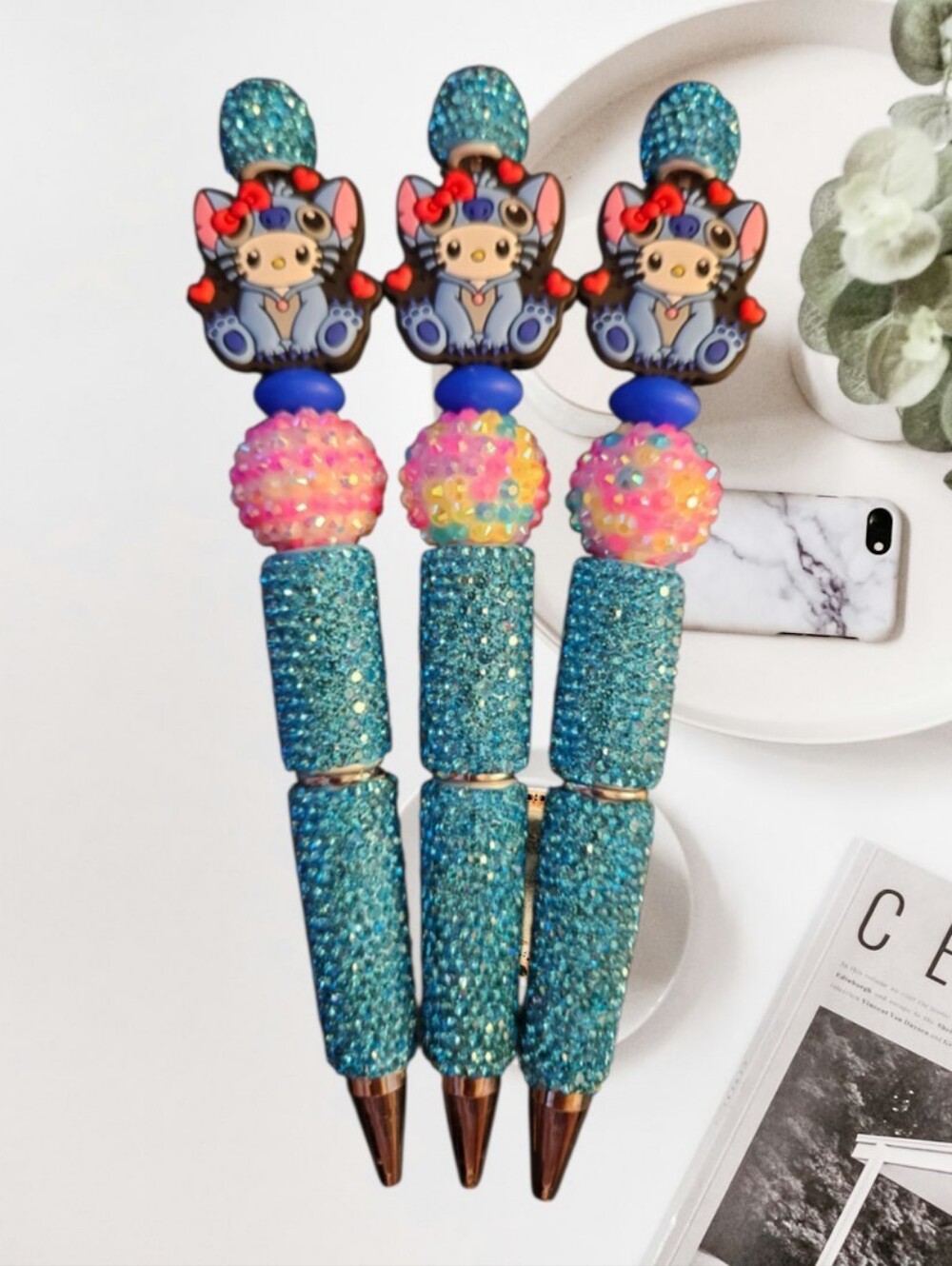 Fancy Pens Set Of 3